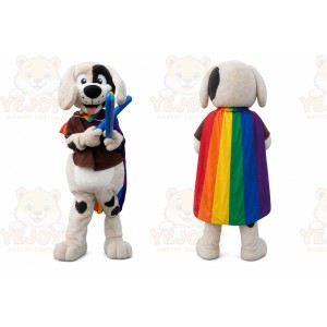Dog Mascot Costume for Adults Custom Logo Party Character Suit