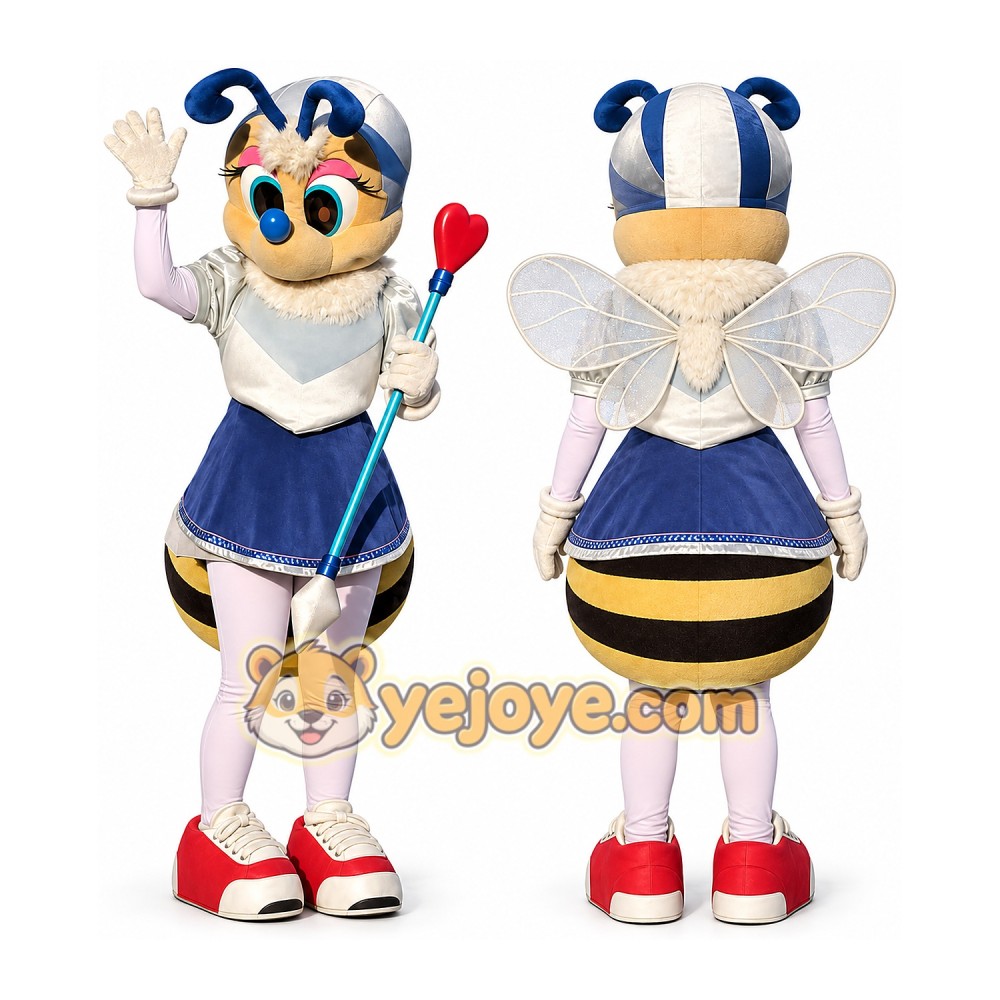 Bee Mascot Costume for Adults Custom Logo Party Character Suit Bee Mascot Costume for Adults Custom Logo Party Character Suit