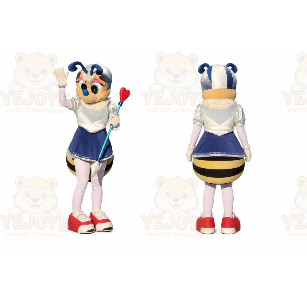 Bee Mascot Costume for Adults Custom Logo Party Character Suit