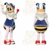 Bee Mascot Costume for Adults Custom Logo Party Character Suit
