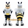 Bee Mascot Costume for Adults Custom Logo Party Character Suit