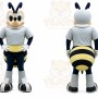 Bee Mascot Costume for Adults Custom Logo Party Character Suit
