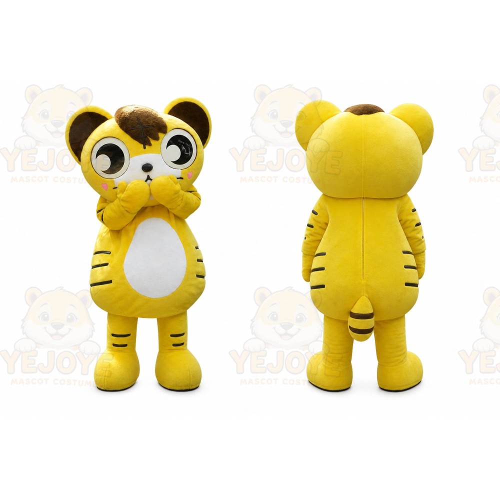 Tiger Mascot Costume for Adults Custom Logo Party Character Suit