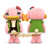 Pig Mascot Costume for Adults Custom Logo Party Character Suit