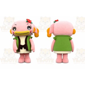 Pig Mascot Costume for Adults Custom Logo Party Character Suit