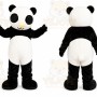Panda Mascot Costume for Adults Custom Logo Party Character Suit