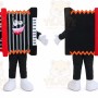 Accordion Mascot Costume for Adults Custom Logo Party Character Suit