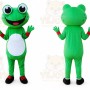 Frog Mascot Costume for Adults Custom Logo Party Character Suit