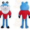 Bear Mascot Costume for Adults Custom Logo Party Character Suit