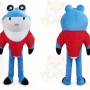 Bear Mascot Costume for Adults Custom Logo Party Character Suit