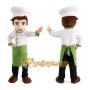 Chef Mascot Costume for Adults Custom Logo Party Character Suit