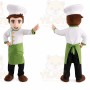 Chef Mascot Costume for Adults Custom Logo Party Character Suit