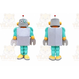 Robot Mascot Costume for Adults Custom Logo Party Character Suit