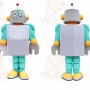 Robot Mascot Costume for Adults Custom Logo Party Character Suit