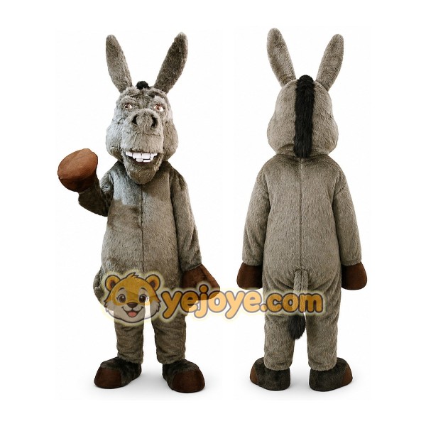 Donkey Mascot Costume for Adults Custom Logo Party Character Suit
