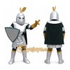 Knight Mascot Costume for Adults Custom Logo Party Character Suit Knight Mascot Costume for Adults Custom Logo Party Character Suit