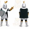 Knight Mascot Costume for Adults Custom Logo Party Character Suit