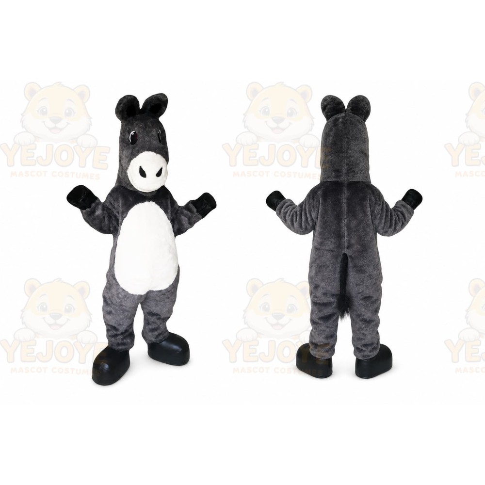 Donkey Mascot Costume for Adults Custom Logo Party Character Suit