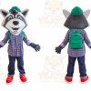 Raccoon Mascot Costume for Adults Custom Logo Party Character Suit