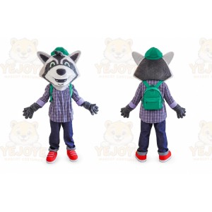 Raccoon Mascot Costume for Adults Custom Logo Party Character Suit