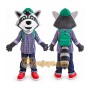 Raccoon Mascot Costume for Adults Custom Logo Party Character Suit