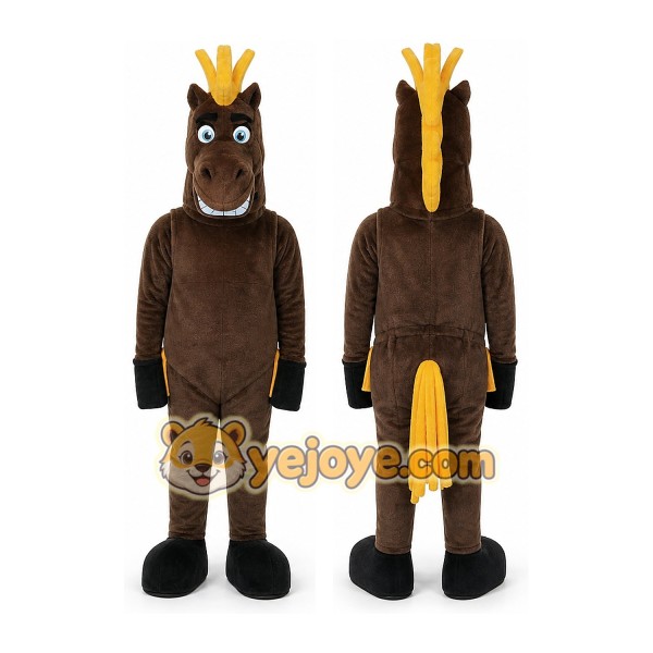 Horse Mascot Costume for Adults Custom Logo Party Character Suit