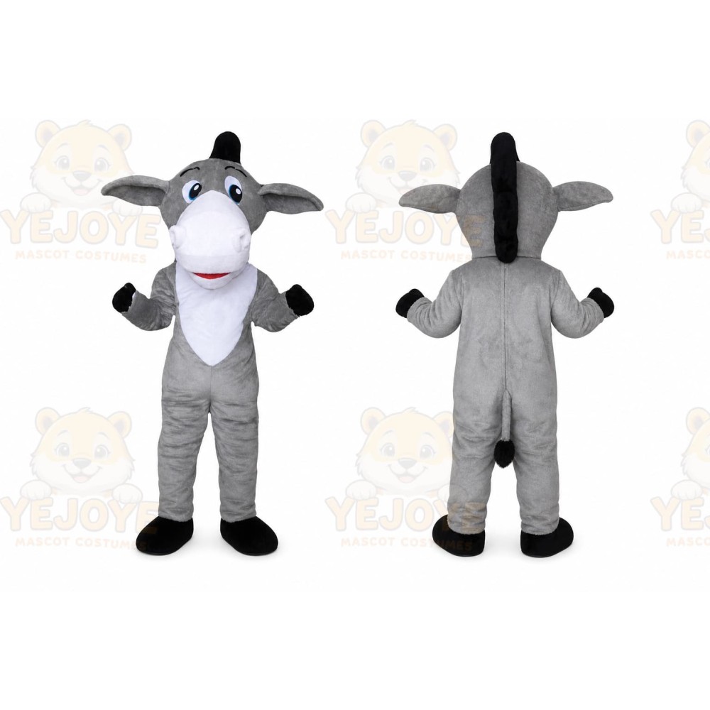 Donkey Mascot Costume for Adults Custom Logo Party Character Suit