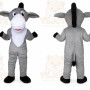 Donkey Mascot Costume for Adults Custom Logo Party Character Suit