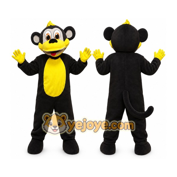 Monkey Mascot Costume for Adults Custom Logo Party Character Suit