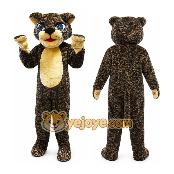 Leopard Mascot Costume for Adults Custom Logo Party Character Suit
