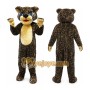 Leopard Mascot Costume for Adults Custom Logo Party Character Suit