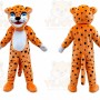 Cheetah Mascot Costume for Adults Custom Logo Party Character Suit