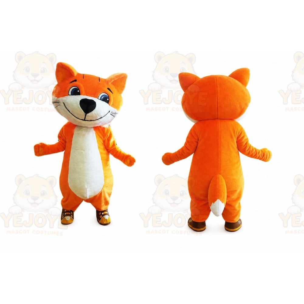 Cat Mascot Costume for Adults Custom Logo Party Character Suit