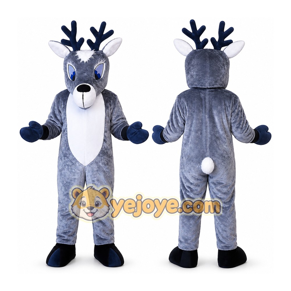 Deer Mascot Costume for Adults Custom Logo Party Character Suit
