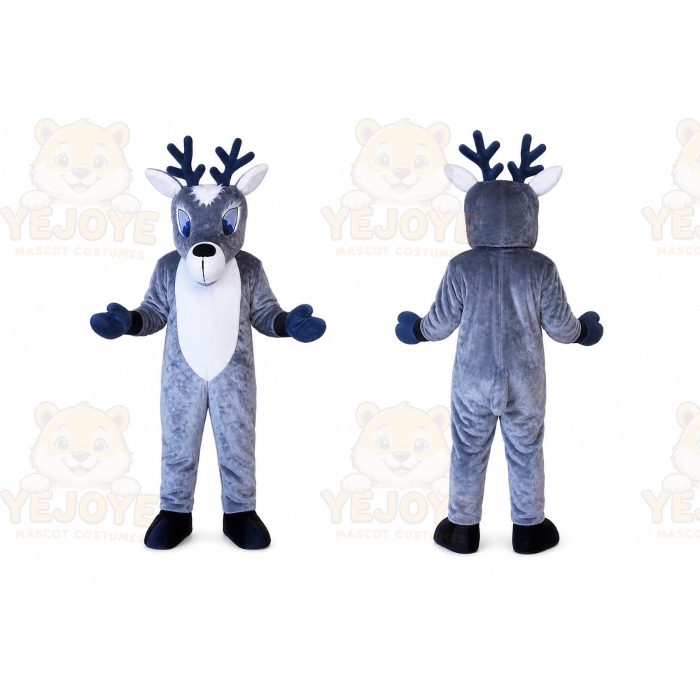 Deer Mascot Costume for Adults Custom Logo Party Character Suit