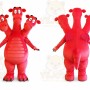 Dragon Mascot Costume for Adults Custom Logo Party Character Suit