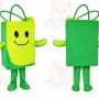 Bag Mascot Costume for Adults Custom Logo Party Character Suit