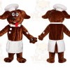 Dog Mascot Costume for Adults Custom Logo Party Character Suit