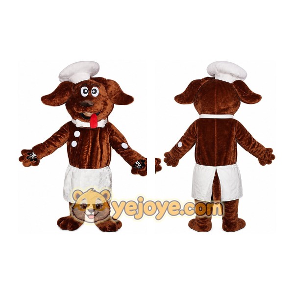 Dog Mascot Costume for Adults Custom Logo Party Character Suit