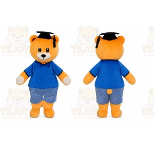 Bear Mascot Costume for Adults Custom Logo Party Character Suit