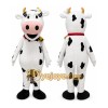 Cow Mascot Costume for Adults Custom Logo Party Character Suit