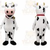 Cow Mascot Costume for Adults Custom Logo Party Character Suit
