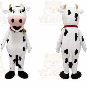 Cow Mascot Costume for Adults Custom Logo Party Character Suit