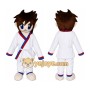 karate kid Mascot Costume for Adults Custom Logo Party Character Suit