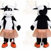 Cow Mascot Costume for Adults Custom Logo Party Character Suit