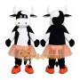 Cow Mascot Costume for Adults Custom Logo Party Character Suit