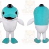 Dolphin Mascot Costume for Adults Custom Logo Party Character Suit