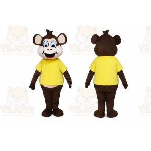 Monkey Mascot Costume for Adults Custom Logo Party Character Suit