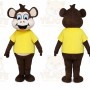 Monkey Mascot Costume for Adults Custom Logo Party Character Suit