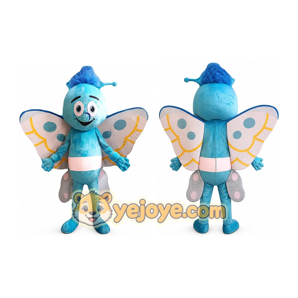 Butterfly Mascot Costume for Adults Custom Logo Party Character Suit